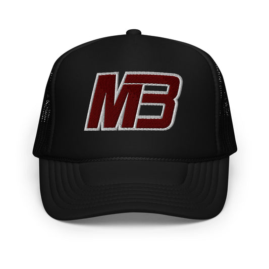 Embroidered Brand Logo Trucker Hat